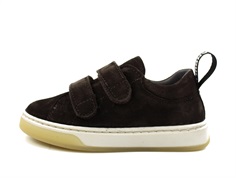 Angulus dark brown suede shoes